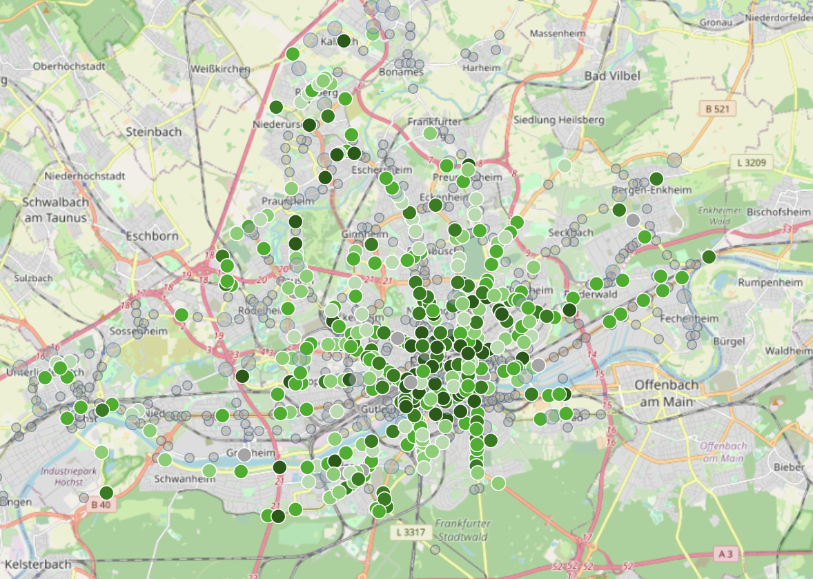 Frankfurt: kostenlose Traffic-App ermöglicht Grüne Welle